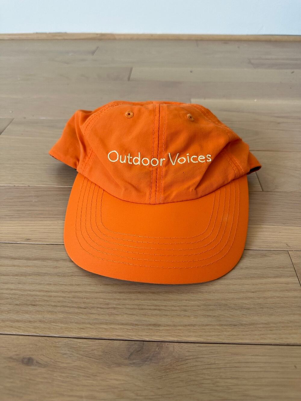 Outdoor Voices Orange Logo Cap / Adjustable / OS